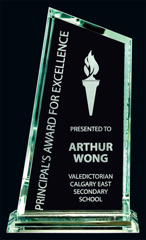 Trophée cristal Wingfield 8¼ po