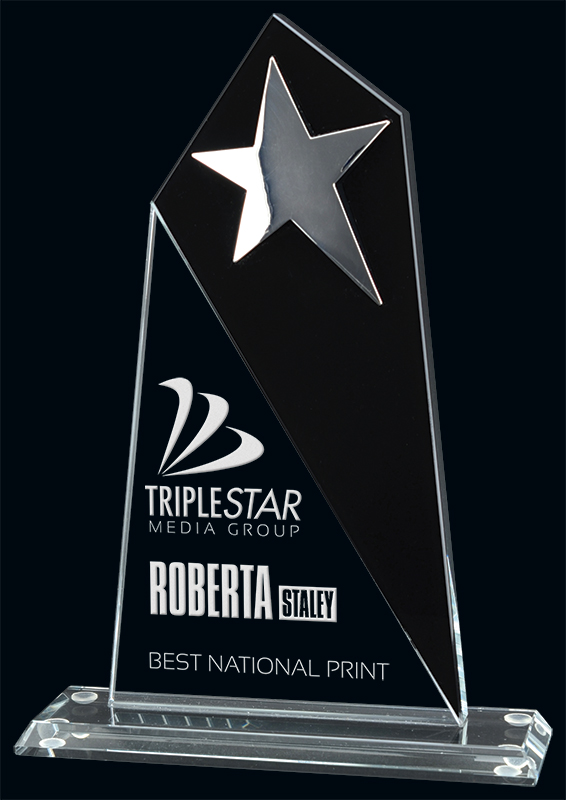 Trophée verre Vision
