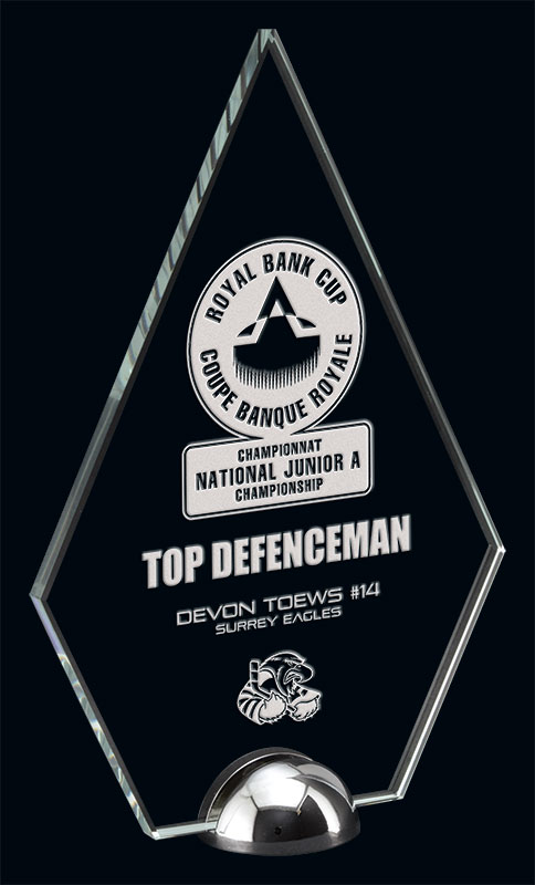 Trophée verre Spruce 7¼ po