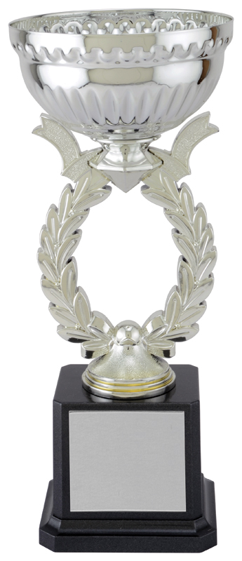 Coupe couronne argentée