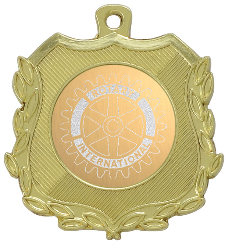 Médaille classique dorée