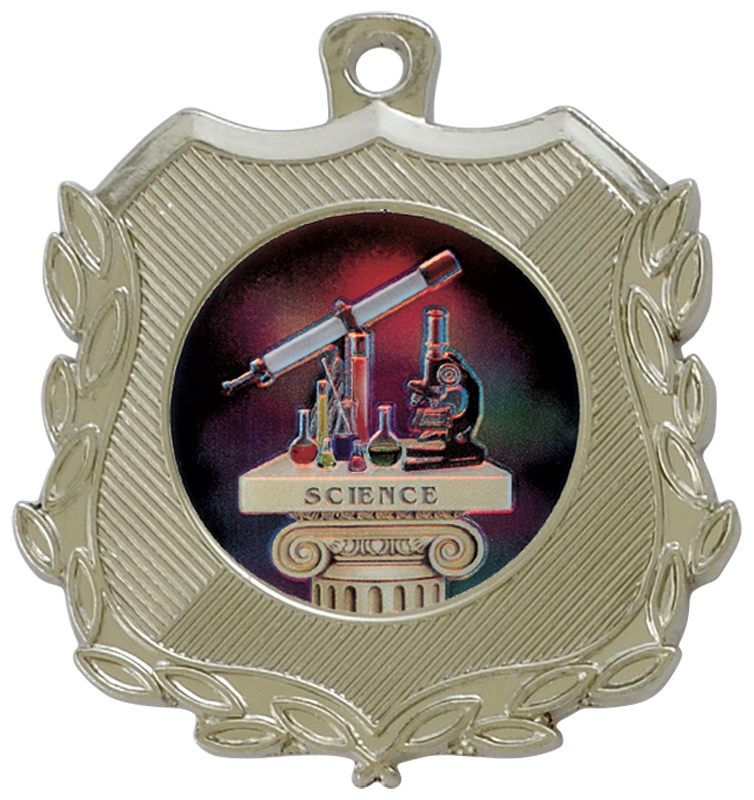 Médaille classique argentée