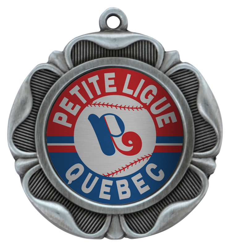 Médaille sport argent antique — Standard · Réf. PDU-MH00002AS — gravure personnalisée — Mr Trophée