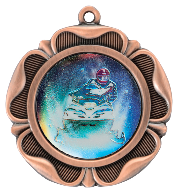 Médaille sport bronze antique — Standard · Réf. PDU-MH00002AZ — gravure personnalisée — Mr Trophée