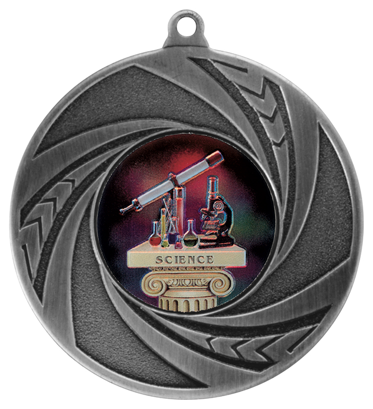 Médaille honneur argent antique — Standard · Réf. PDU-MH00008AS — gravure personnalisée — Mr Trophée