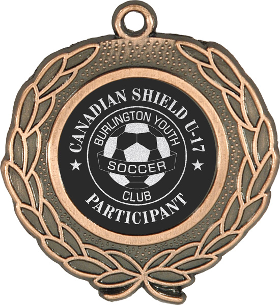 Médaille excellence bronze antique
