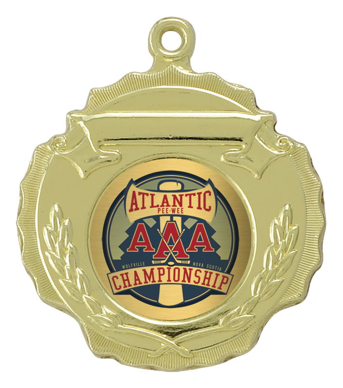 Médaille sport dorée