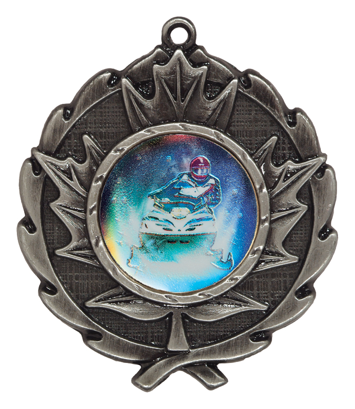 Médaille argent antique série 15 — Standard · Réf. PDU-MH00015AS — gravure personnalisée — Mr Trophée