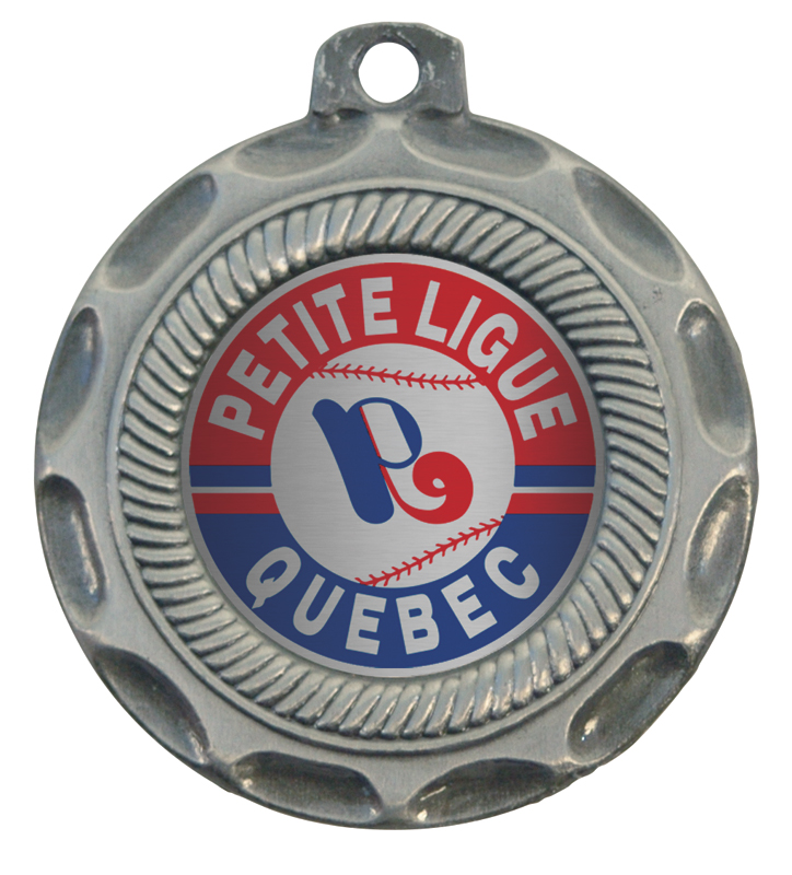 Médaille argent antique série 18 — Standard · Réf. PDU-MH00018AS — gravure personnalisée — Mr Trophée