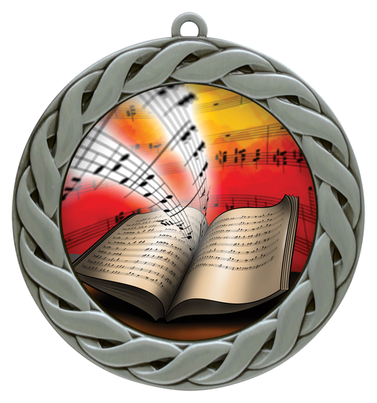 Médaille personnalisée gravure laser ou impression couleur