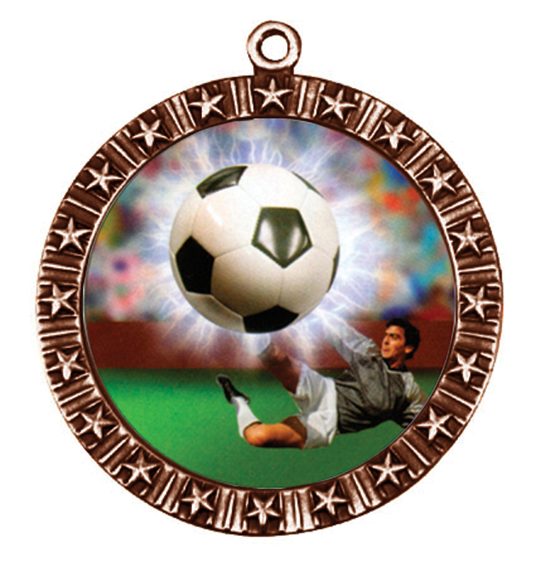 Médaille insert bronze antique — Standard · Réf. PDU-MH32272AZ — gravure personnalisée — Mr Trophée