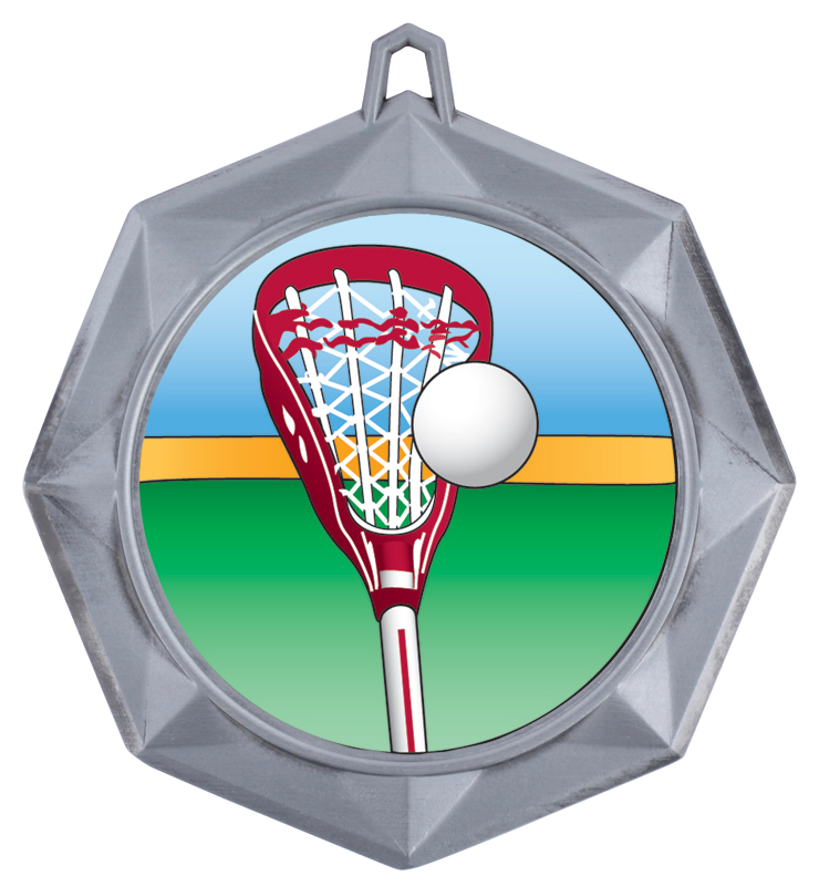 Médaille décorative argent antique — Standard · Réf. PDU-MH43273AS — gravure personnalisée — Mr Trophée