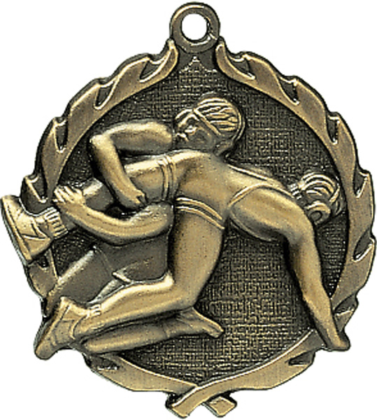 Médaille avec ruban 1¾ po