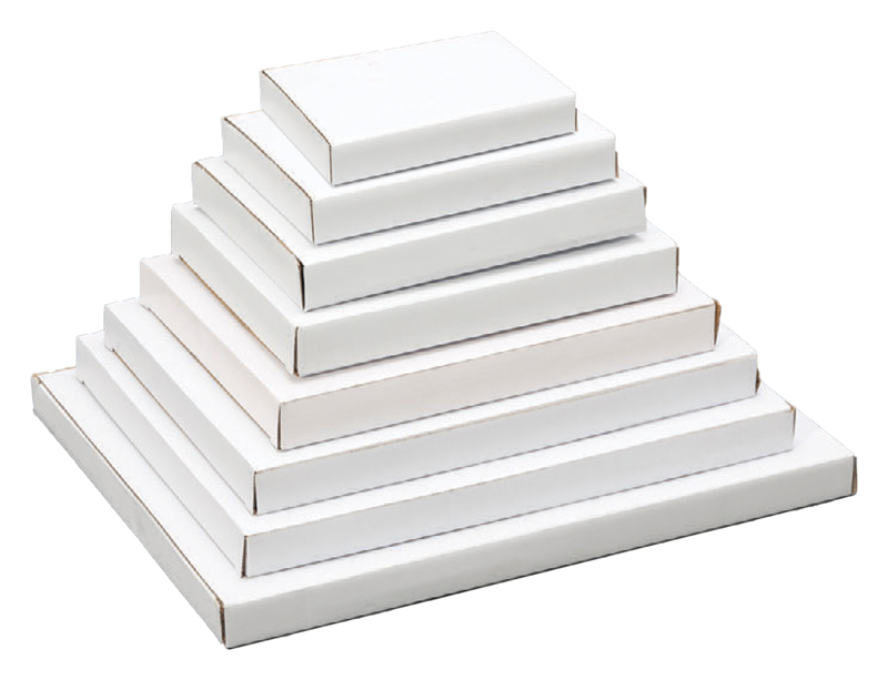 Boîte présentation blanche