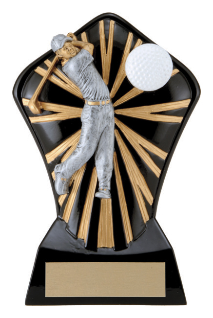 Trophée résine golfeur Cobra