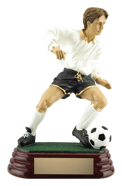 Trophée résine soccer joueur 2 homme