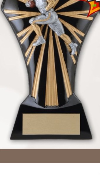 Trophée résine Cobra moyen 7½ po — 7½ po · Réf. PDU-RF01411KG — gravure personnalisée — Mr Trophée