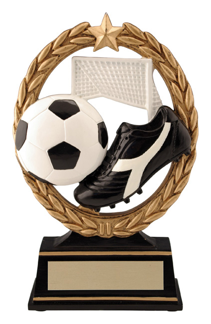 Trophée résine Negative Space 6½ po