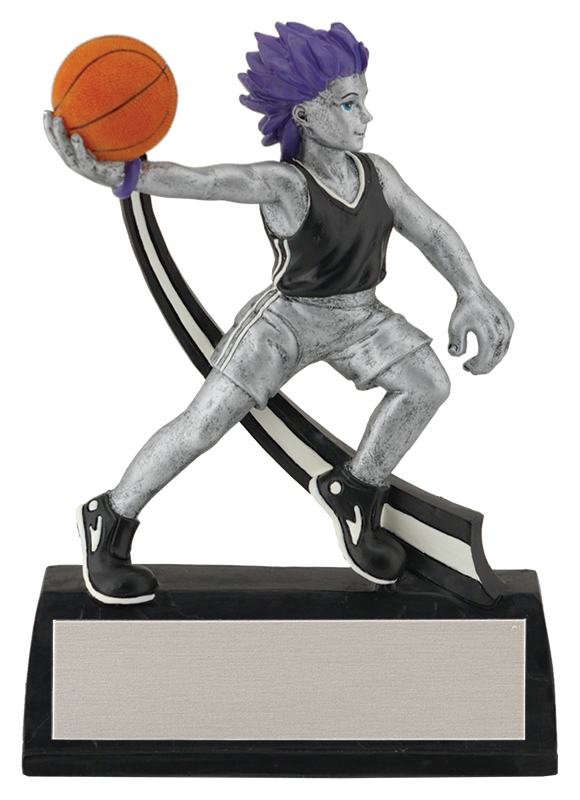 Trophée résine Manga masculin