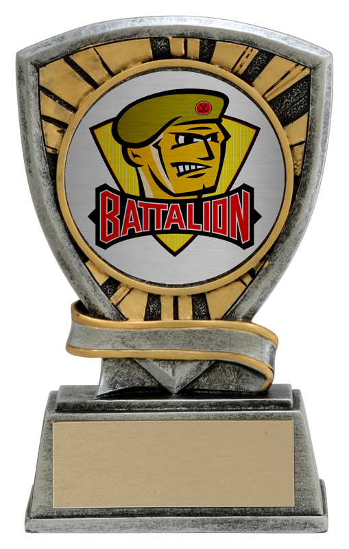 Trophée résine blizzard étoile