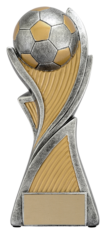 Hurricane Resin Trophy 8⅝ in — 85/8 po · Ref. PDU-RF23120PG — custom engraving — Mr Trophée
