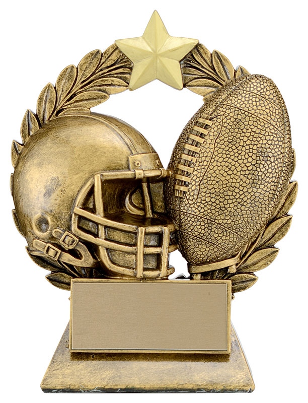 Trophée résine football Garland