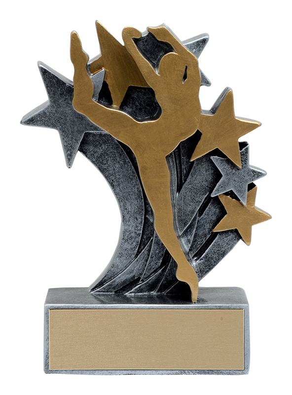 Trophée résine danse Star Blast