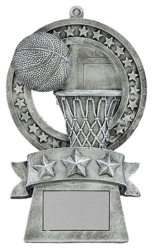 Trophée résine médaille étoile grand
