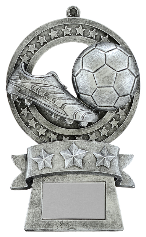 Trophée résine médaille étoile 6½ po
