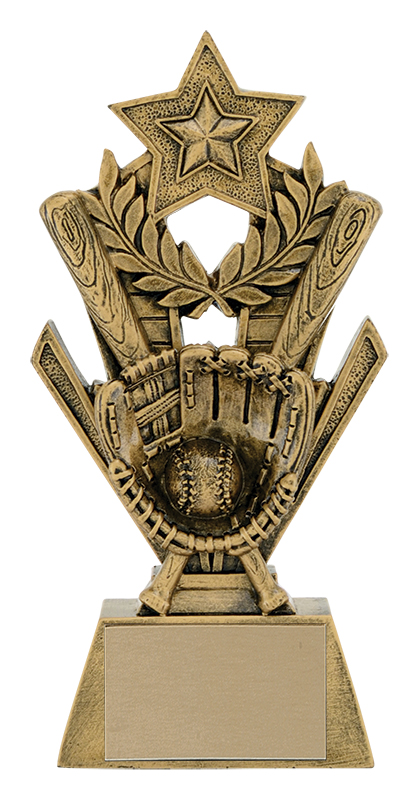 Trophée résine baseball Nexus XL 5¾ po