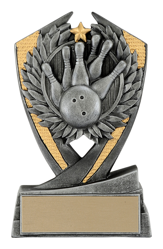 Trophée résine phénix quilles 6 po