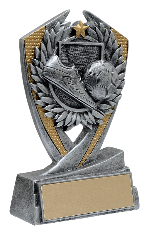 Trophée résine Phoenix soccer intérieur 6 po