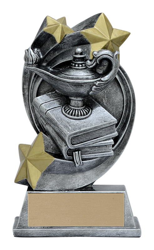 Trophée résine Pulsar académique 5¾ po