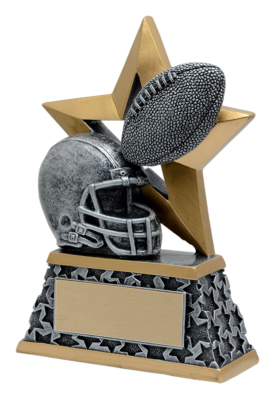 Trophée résine golf Rockstar