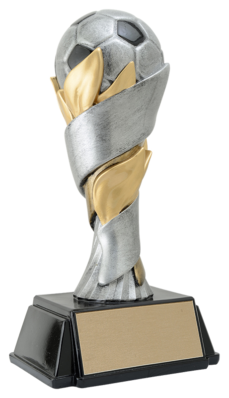 Trophée résine World Class 12 po — 12 po · Réf. PDU-RFWOR220PG — gravure personnalisée — Mr Trophée