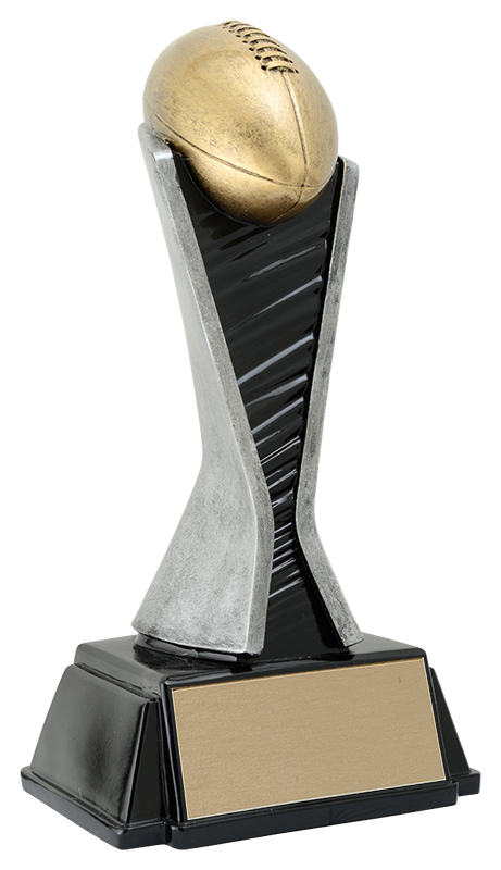 Trophée résine Football World Class 12 po — 12 po · Réf. PDU-RFWOR228PG — gravure personnalisée — Mr Trophée