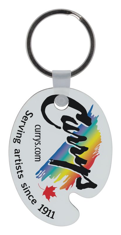 Porte-clés MDF palette sublimé 2 3/8 po
