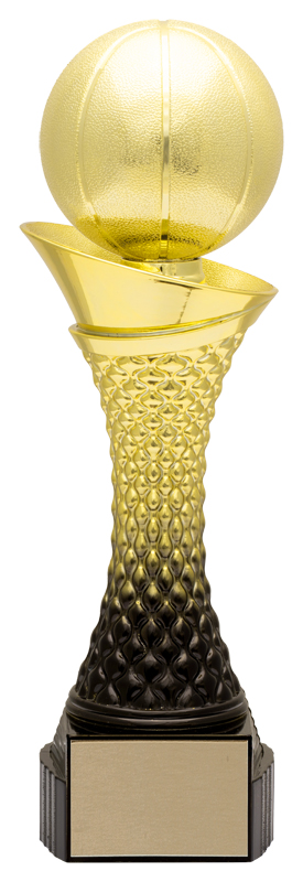 Reverse Valour Resin Trophy 10¾" — 10¾ po · Ref. PDU-VA-BK11 — custom engraving — Mr Trophée