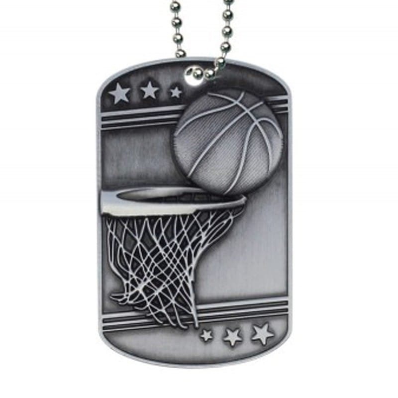 Dog Tags de Basketball – MDT2103