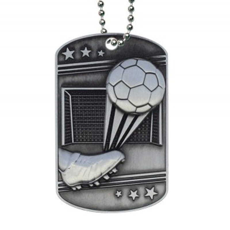 Dog Tags de Soccer – MDT2113