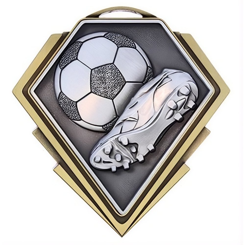Médaille Soccer Or 3″ – MMD813G