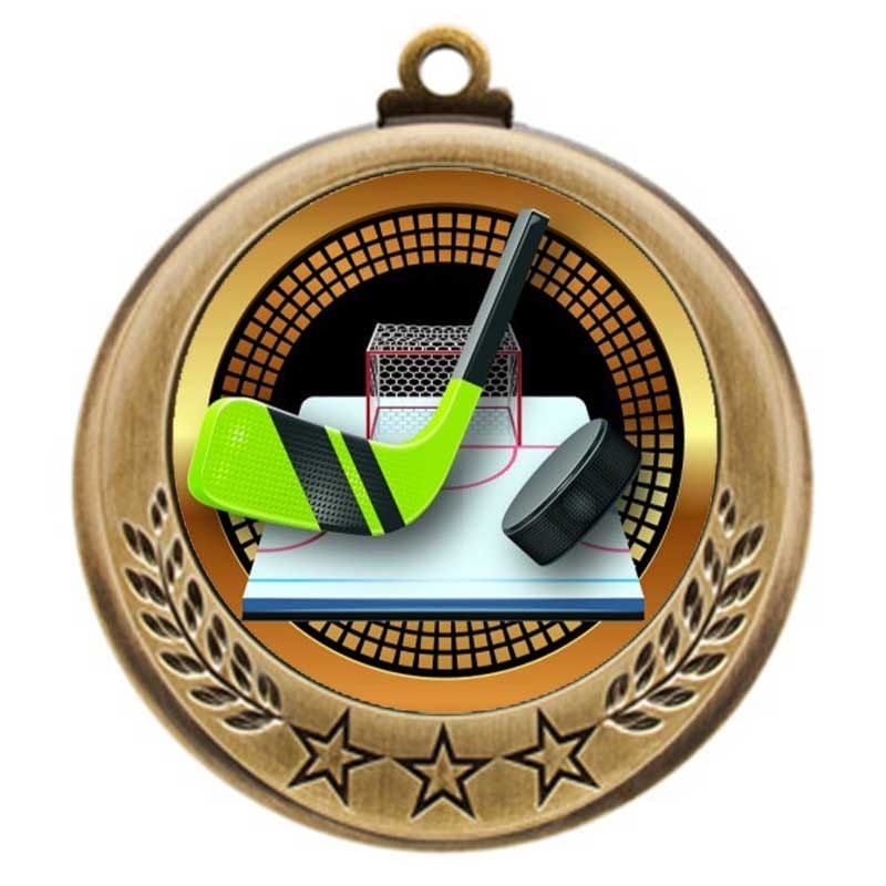 Médaille Hockey Or 2.75″ – MMI4770G-PGS010
