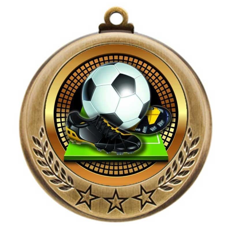 Médaille Soccer Or 2.75″ – MMI4770G-PGS076
