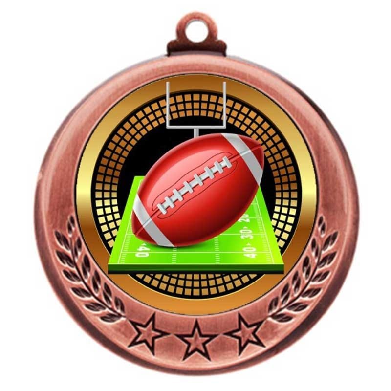 Médaille Football Bronze 2.75″ – MMI4770Z-PGS007