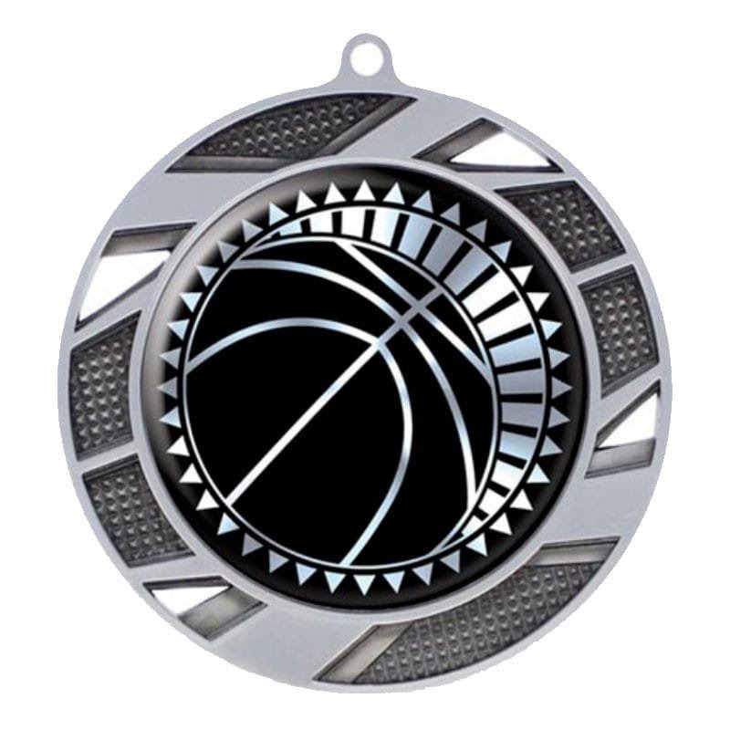 Médaille Basketball Argent 2.75″ – MMI50303S