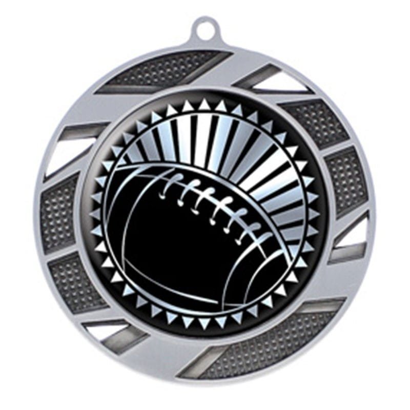 Médaille Football Argent 2.75″ – MMI50306S