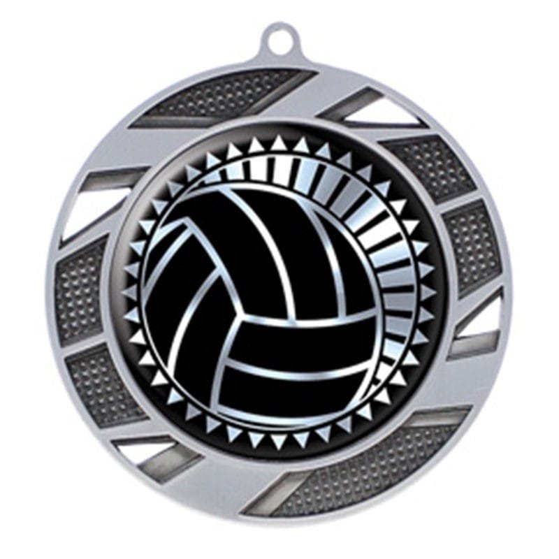 Médaille Volleyball Argent 2.75″ – MMI50317S