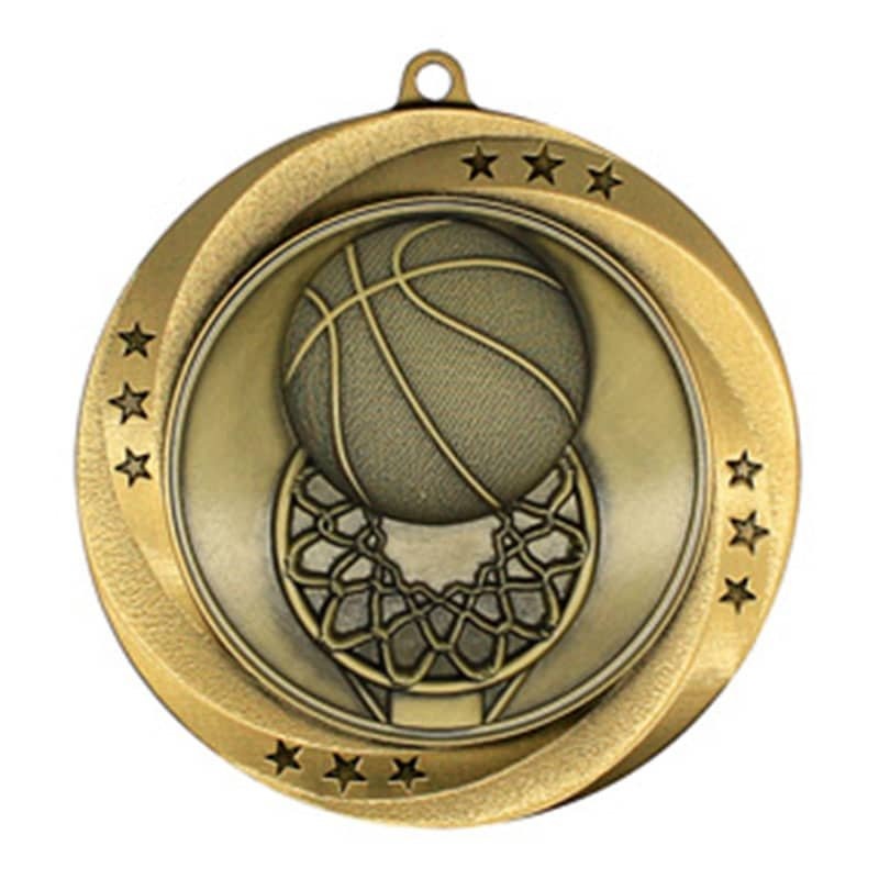 Médaille Basketball Or 2.75″ – MMI54903G
