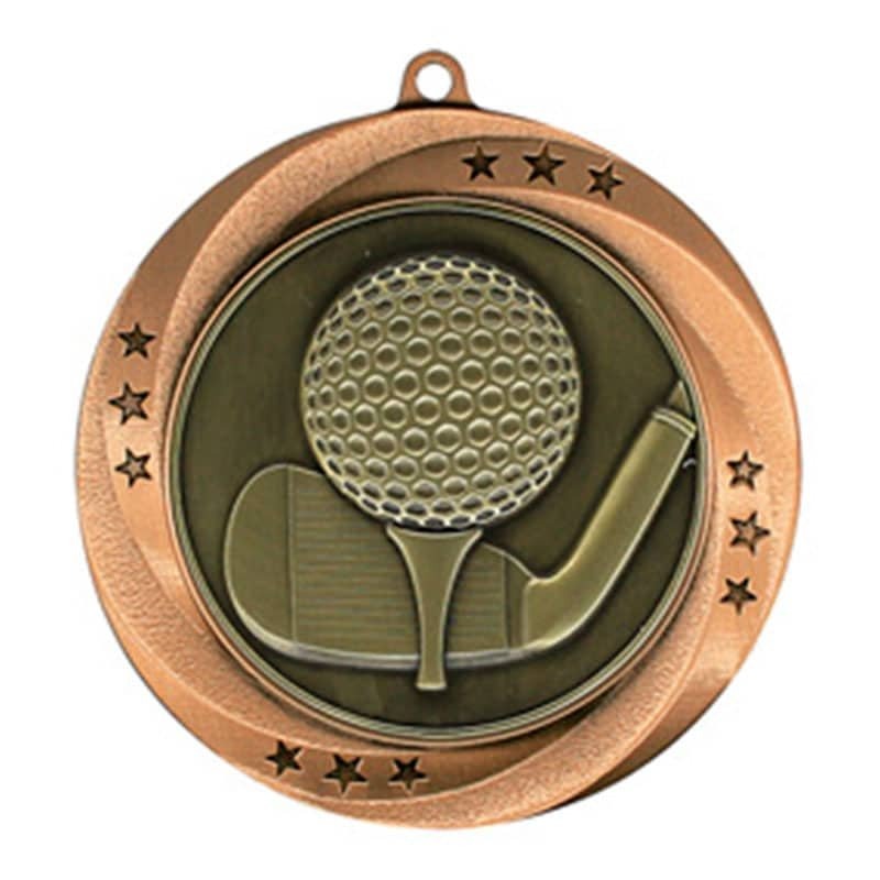 Médaille Golf Bronze 2.75″ – MMI54907Z
