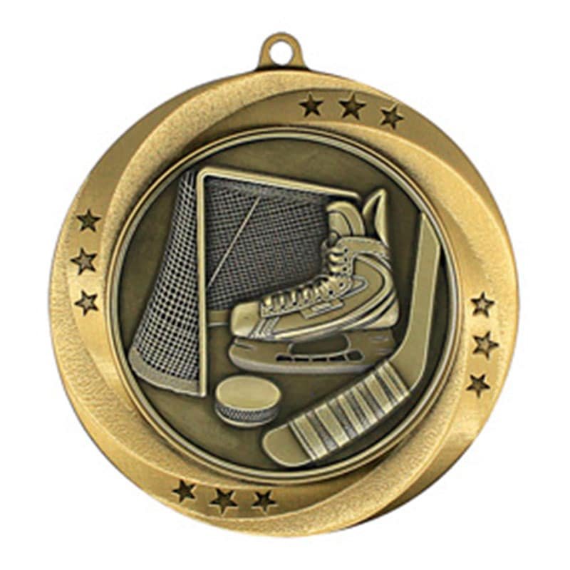 Médaille Hockey Or 2.75″ – MMI54910G